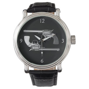Twin revolvers horloge
