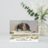 Twin Rocks Closeup Briefkaart (Staand voorkant)