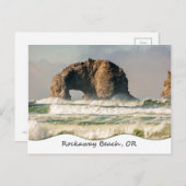 Twin Rocks Closeup Briefkaart (Voorkant / Achterkant)