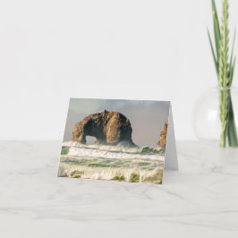 Twin Rocks Closeup Notecard Kaart