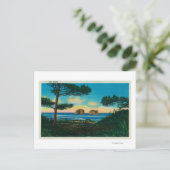 Twin Rocks on Oregon Coast Briefkaart (Staand voorkant)