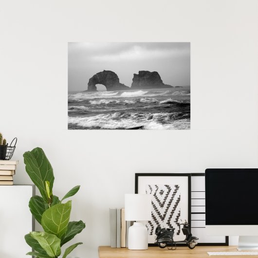 Twin Rocks Poster (Thuiskantoor)