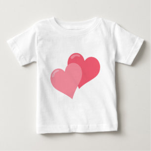 Twin roze harten