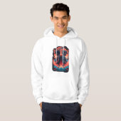 Twin Samurai Hoodie (Voorkant volledig)