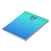 Twin Seapaarden Notitieblok (Linkerzijde)