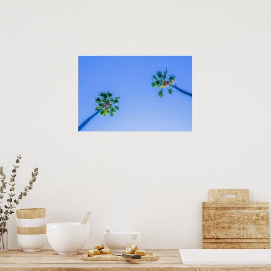 Twin Sentinels van de Maltese hemel Poster (Keuken)