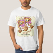Twin Sister Bears T-shirt (Voorkant)