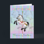 Twin Sister Carrousel Verjaardagskaart - Pastel Ca Kaart<br><div class="desc">Twin Sister Carousel Verjaardagskaart - Pastel Carousel Paard Verjaardagskaart</div>