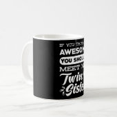 Twin Sister Gift Koffiemok (Voorkant links)