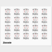 Twin Sister Twins Gift Vierkante Sticker (Vel)
