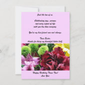 Twin Sisters Birthday Flat Wenskaart (Voorkant)