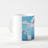 Twin Skyscrapers Koffiemok (Voorkant links)
