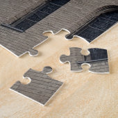 Twin Spires of Serenity Puzzel, 28 x 35 cm Legpuzzel (Zijkant)