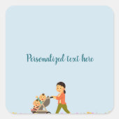 Twin Spring Walk Sticker (Voorkant)