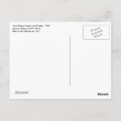 Twin Stars Castor en Pollux van Gillray Briefkaart (Achterkant)