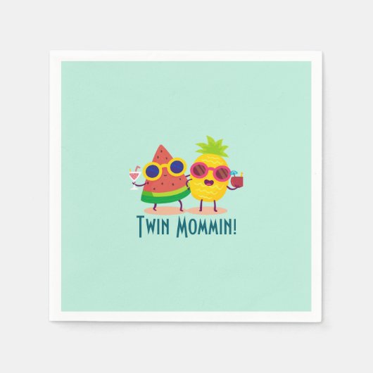 Twin Summer Fruits Servet (Voorkant)