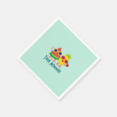 Twin Summer Fruits Servet (Hoek)