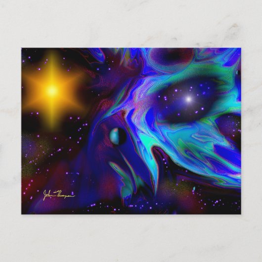 Twin Sun System Post Card Briefkaart (Voorkant)