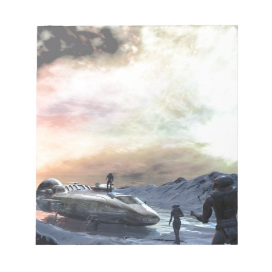 twin sun world notitieblok (Voorkant)