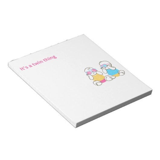 Twin Thing Notitieblok (Schuin)