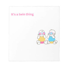 Twin Thing Notitieblok