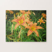 "Twin Tiger Lilies" Jigzaag Puzzle Legpuzzel (Horizontaal)
