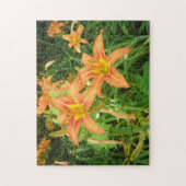 "Twin Tiger Lilies" Jigzaag Puzzle Legpuzzel (Verticaal)
