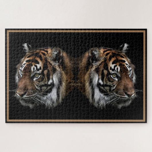 Twin Tigers Legpuzzel (Horizontaal)