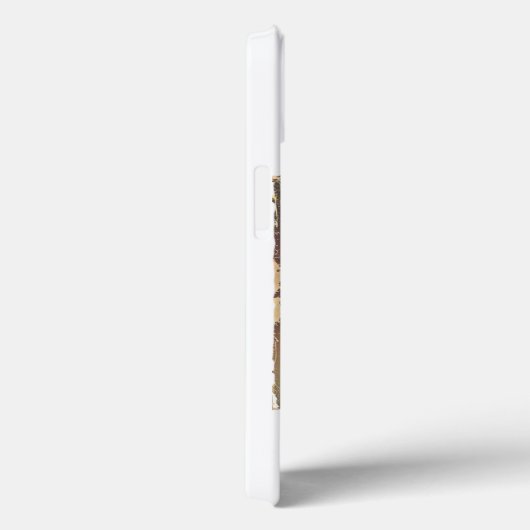 Twin Tigers Sak Yant iPhone hoesje | onbevreesde g (Achterkant / Rechts)