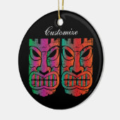 Twin Tiki Sculpture Thunder_Cove Keramisch Ornament (Links)