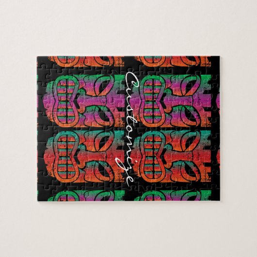 Twin Tiki Sculpture Thunder_Cove Legpuzzel (Horizontaal)