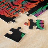 Twin Tiki Sculpture Thunder_Cove Legpuzzel (Zijkant)