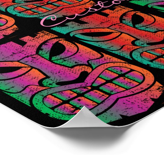 Twin Tiki Sculpture Thunder_Cove Poster (Hoek)