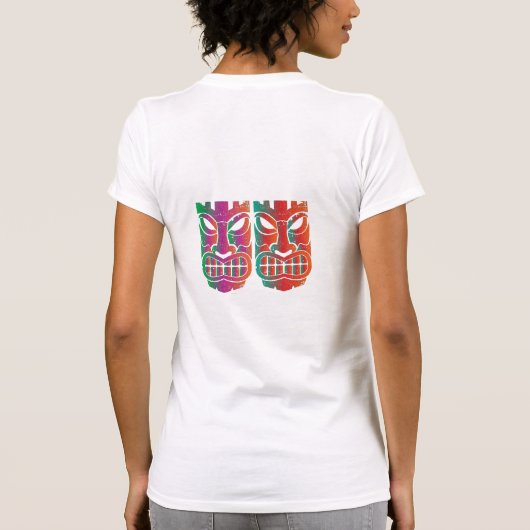 Twin Tiki Sculpture Thunder_Cove T-shirt (Achterkant)