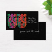 Twin Tiki Sculpture Thunder_Cove Visitekaartje (Bureau)