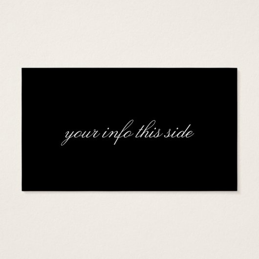 Twin Tiki Sculpture Thunder_Cove Visitekaartje (Achterkant)