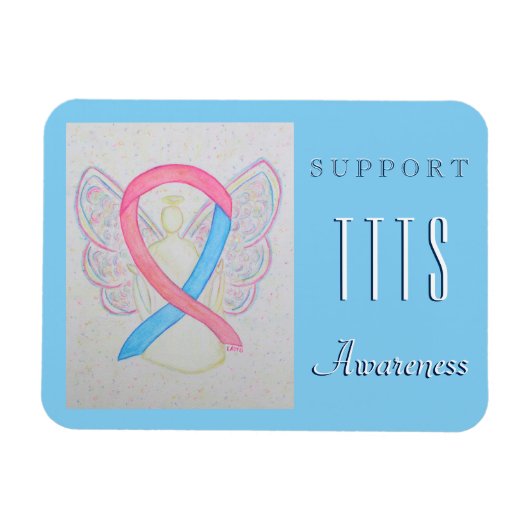 Twin to Twin Transfusie Syndrome Awareness Magnet Magneet (Horizontaal)