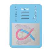 Twin to Twin Transfusie Syndrome Awareness Magnet Magneet (Verticaal)