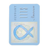 Twin to Twin Transfusie Syndrome Awareness Magnet Magneet (Verticaal)