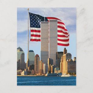 Twin Tower America Briefkaart