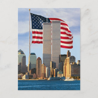Twin Tower America Briefkaart