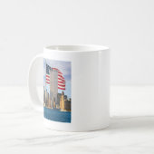 Twin Tower America Koffiemok (Voorkant links)
