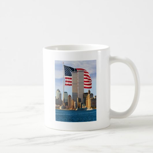 Twin Tower America Koffiemok (Rechts)