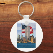 Twin Tower America Sleutelhanger (Voorkant)