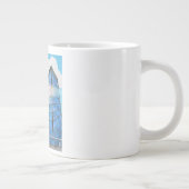 Twin Tower Skyscrapers Grote Koffiekop (Rechts)