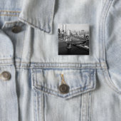 Twin Towers: 1991 Vierkante Button 5,1 Cm (In situ)