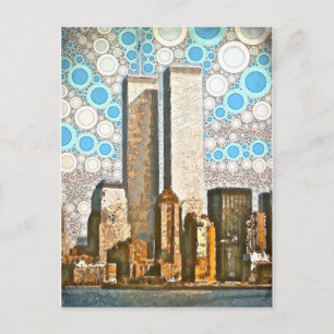 Twin Towers 1995 Briefkaart