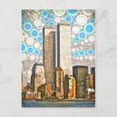 Twin Towers 1995 Briefkaart (Voorkant)