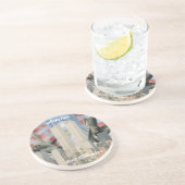 Twin Towers 9/11 Herdenking Onderzetter (Zijkant)