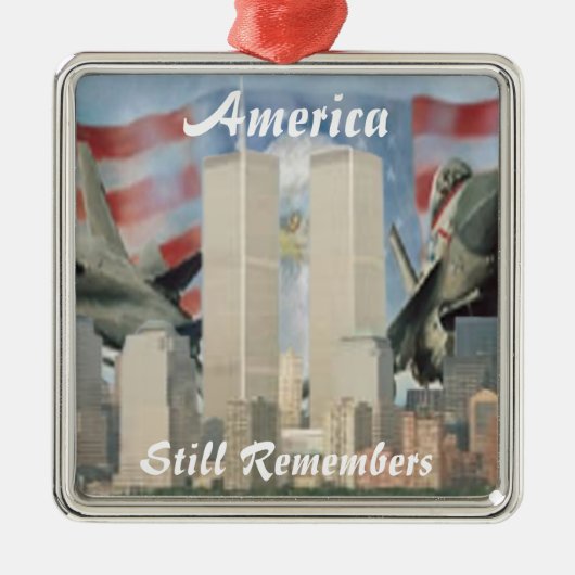 Twin Towers 9/11 Herdenking Ornament (Voorkant)